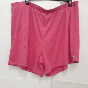 CHAMPION Pink Athletic Shorts PLUS Size 3X